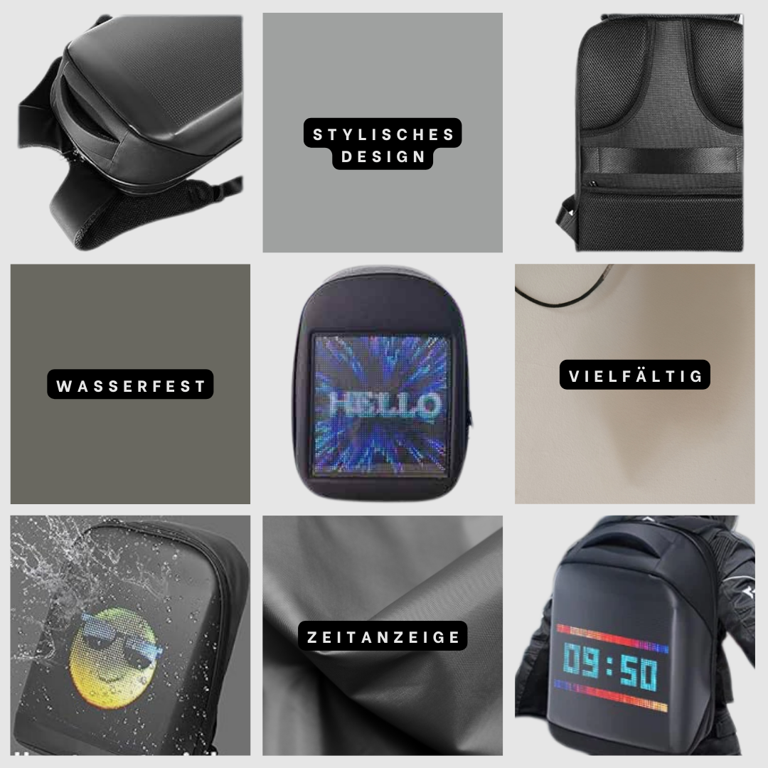 SmartPack Pro™ - Smarter LED-Rucksack