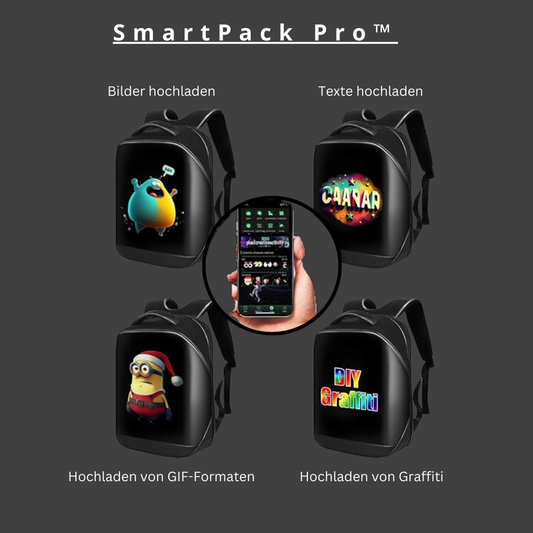 SmartPack Pro™ - Smarter LED-Rucksack